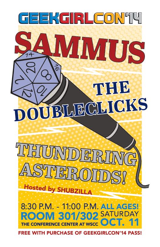 GeekGirlCONcert Poster!